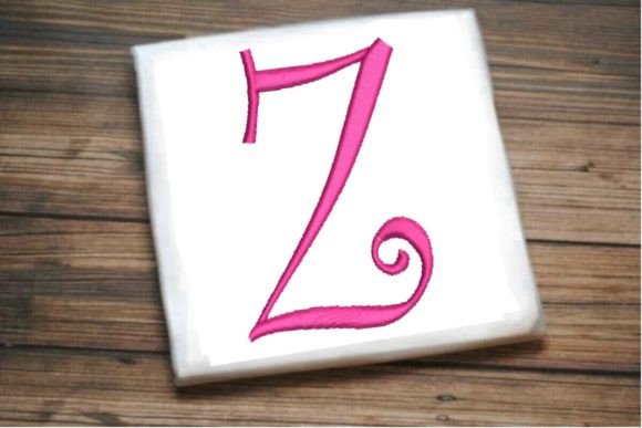 A Beautiful Z Monogram for Handmade Gifts & Keepsakes