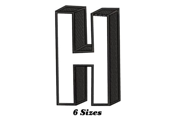 A Designer's Hands-On Review of the Elegant Letter H Embroidery Design