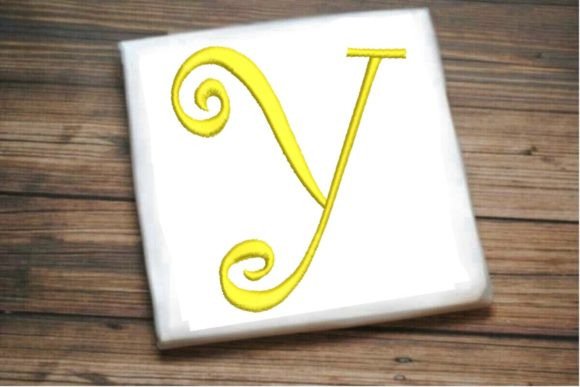 An Embroidery Designer's Review of the Beautiful Capital Y Letter Monogram