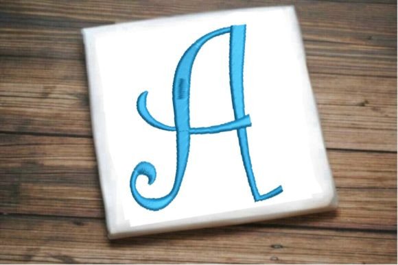 Beautiful Capital A Letter Monogram Embroidery Design Review