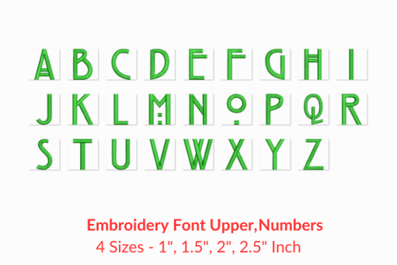 Hill House Fonts Embroidery Design for Boutique Apparel