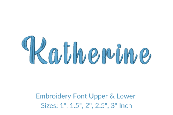 Is Katherine Font a Good Embroidery Design for My Shop?